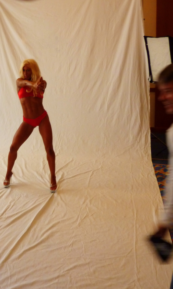 Shawn Rene Zimmerman Fitness Photoshoot Modeling Behind Scenes