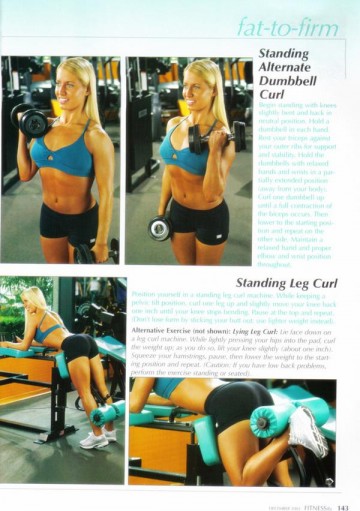 Shawn Rene Zimmerman FitnessRX For Women Magazine 