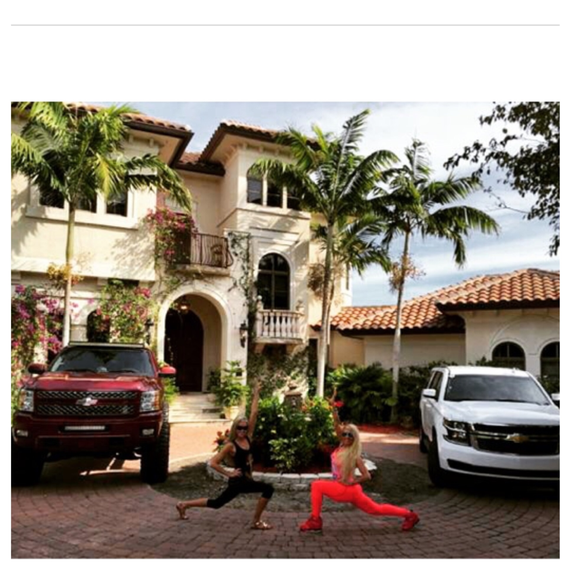 Shawn Rene Zimmerman health fitness model tv fitness expert wedding celebrate luxury mansion homes beauty Marco island nike nikewomen nike revolution sky high fashion beyond yoga nike women