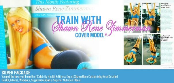 Shawn rene zimmerman health fitness cover model FitnessRX women magazine Nike women blonde hot athletes