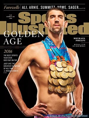 Shawn rene zimmerman sports illustrated magazine cover michael Phelps Olympics